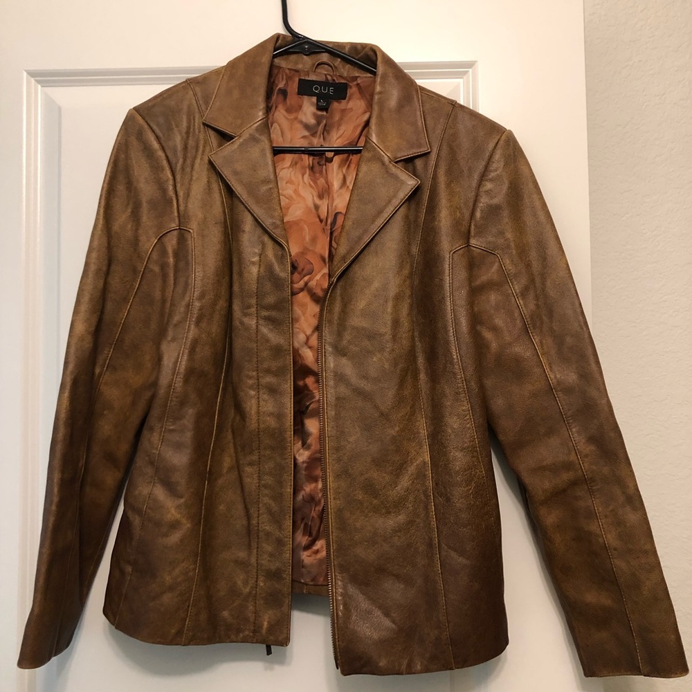 Brown Leather Jacket